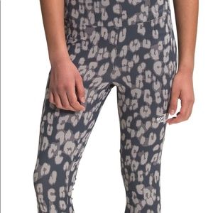 North Face Printed on Tights - Girls M 10/12